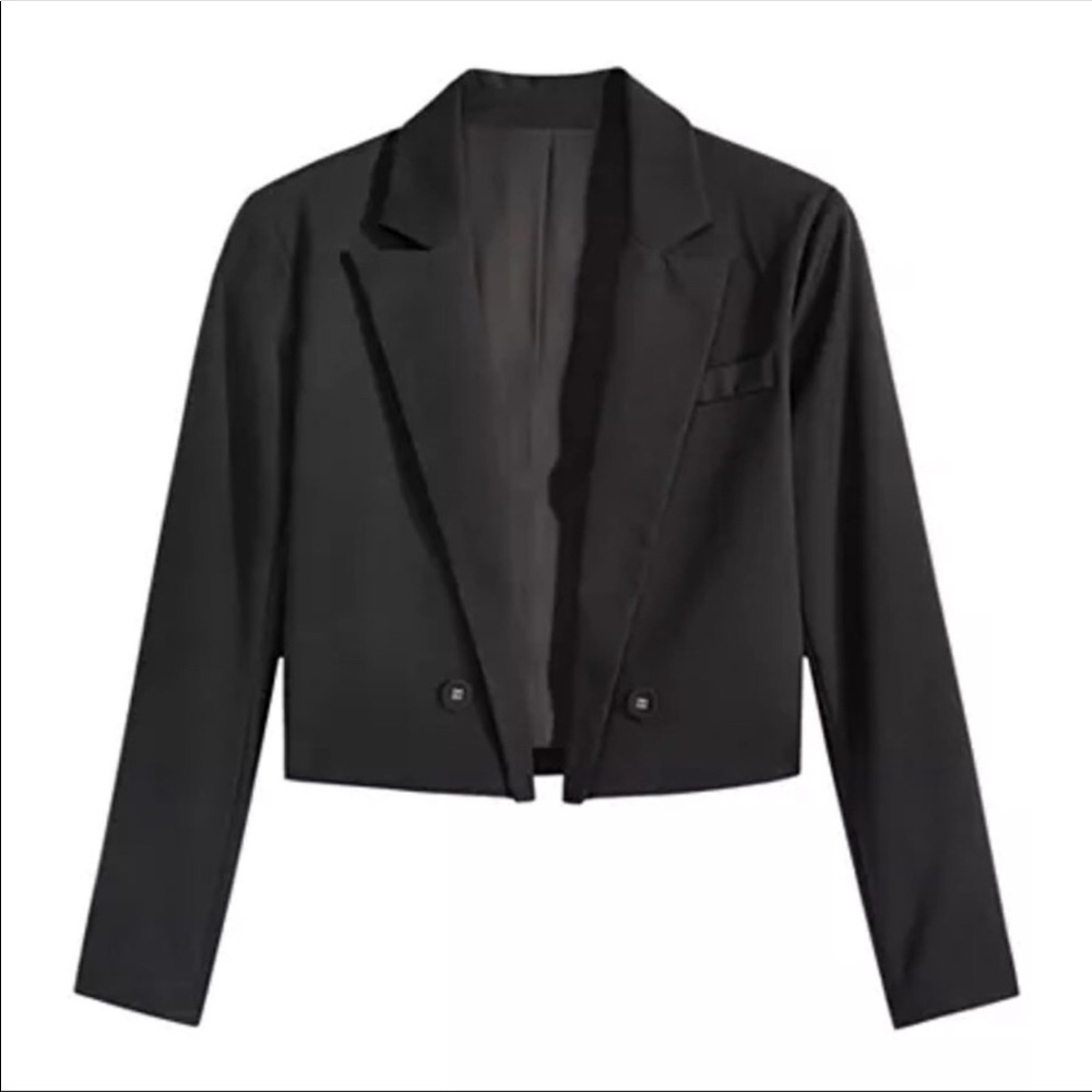 Danielle Bernstein Cropped Blazer NWT - Picture 6 of 6